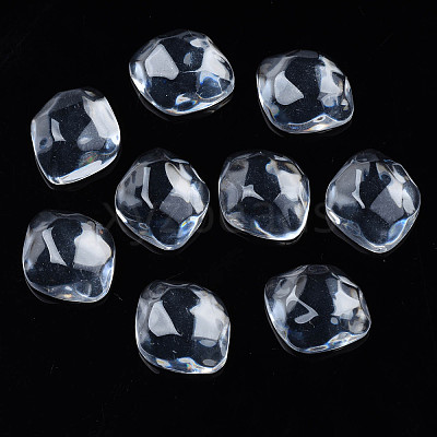 Transparent Resin Cabochons CRES-N031-007A-A01-1