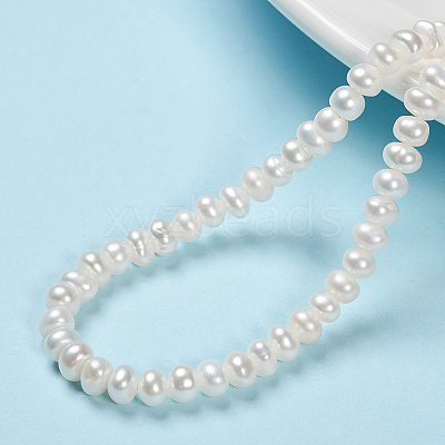 Natural Cultured Freshwater Pearl Beads Strands PEAR-G007-39-1