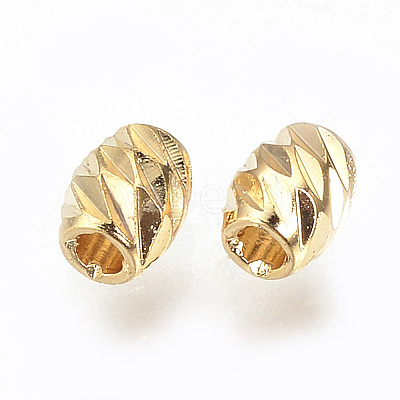 Brass Spacer Beads KK-Q735-56G-1