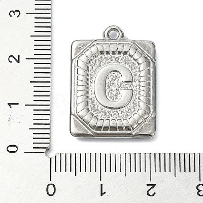 Anti-Tarnish 304 Stainless Steel Pendants STAS-U033-01P-C-1