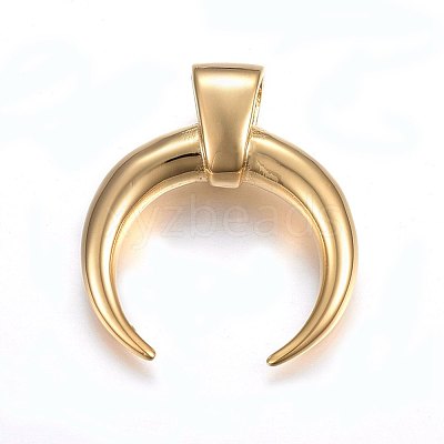 304 Stainless Steel Pendants STAS-H463-07G-1