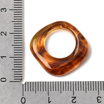 Transparent Resin Pendants FIND-H021-02A-1