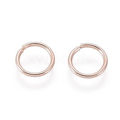 304 Stainless Steel Open Jump Rings STAS-O098-02RG-06-1
