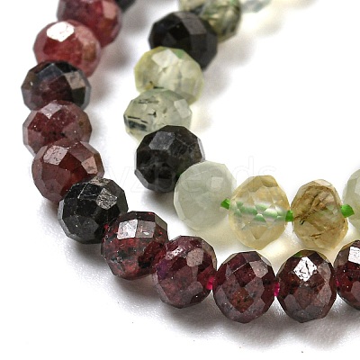 Natural Mixed Gemstone Beads Strands G-A097-C05-07-1
