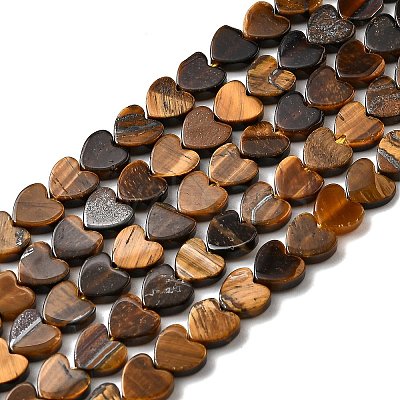 Natural Tiger Eye Beads Strands G-A272-A01-21-1