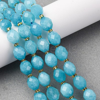 Natural White Jade Beads Strands G-D305-B01-01B-1