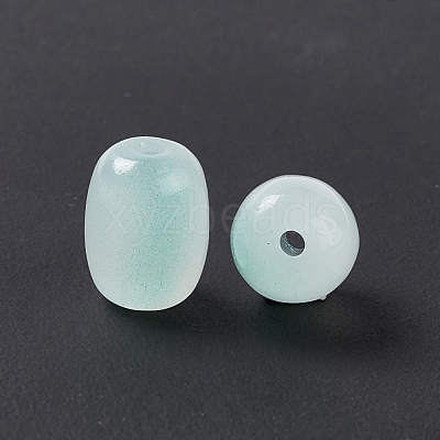 Opaque Glass Beads GLAA-F117-06B-1