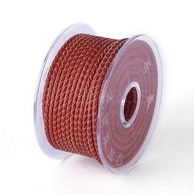 Braided Cowhide Cord WL-I004-3mm-D-20-1