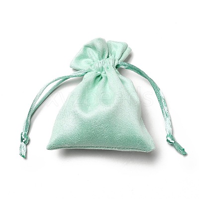 Velvet Cloth Drawstring Bags TP-G001-01B-05-1