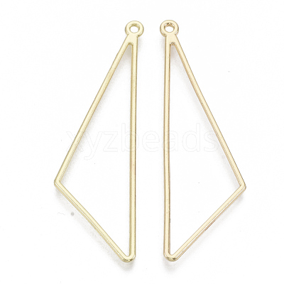 Alloy Open Back Bezel Big Pendants X-PALLOY-S132-001-1