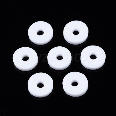 Handmade Polymer Clay Beads CLAY-R067-6.0mm-B17-1