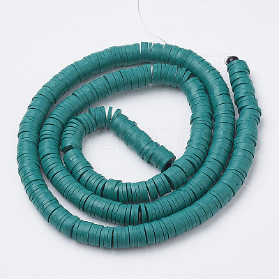 Handmade Polymer Clay Beads CLAY-R067-4.0mm-07-1