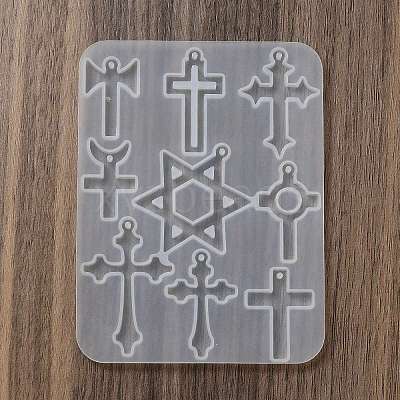 Star of David & Cross Pendant DIY Silicone Molds SIMO-C012-05-1