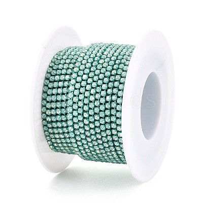 Iron Rhinestone Cup Chains CH-T006-05B-02-1