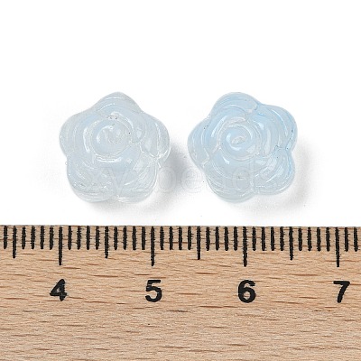 Transparent Glass Beads DGLA-E004-04F-1