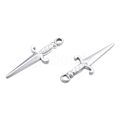 Non-Tarnish 201 Stainless Steel Pendants STAS-N098-246P-1