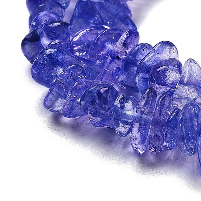 Transparent Crackle Glass Beads Strands GLAA-U004-01N-1