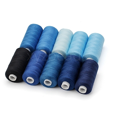 10 Colors Polyester Sewing Thread PW-WG4C286-13-1