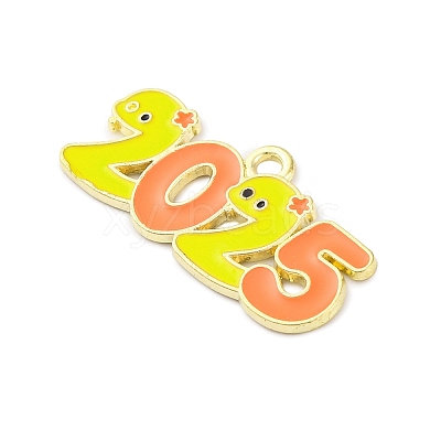 Alloy Enamel Pendants ENAM-P256-01A-G01-1