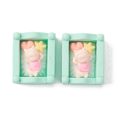 Opaque Resin Cabochons LS-RESI-Z001-13C-1
