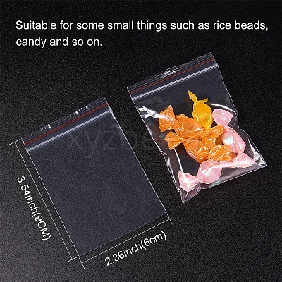 Rectangle Resealable Bags OPP-PH0001-15-6x9cm-1