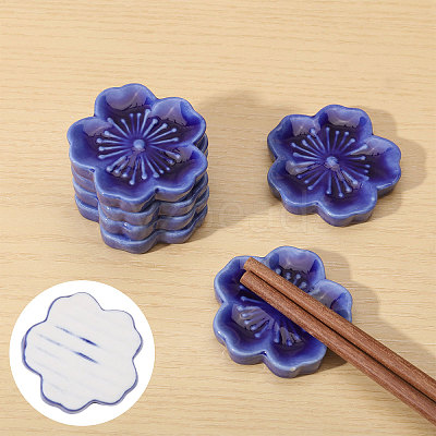 Porcelain Chopstick Stand AJEW-WH0031-86D-1