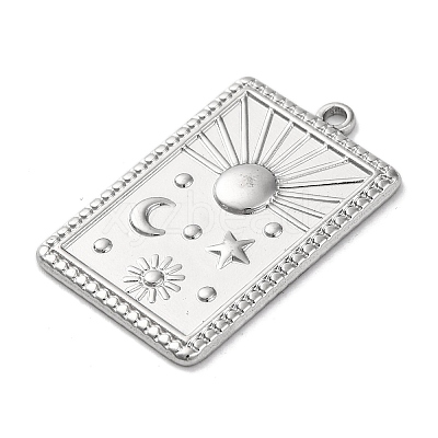 Anti-Tarnish 304 Stainless Steel Pendants STAS-K293-03P-1