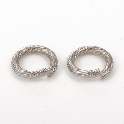 Tarnish Resistant 304 Stainless Steel Open Jump Rings STAS-G224-23P-04-1