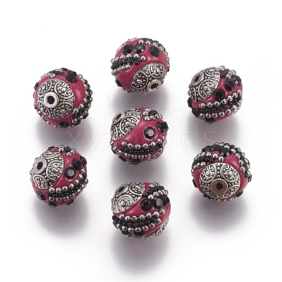 Handmade Indonesia Beads IPDL-R437-15-1