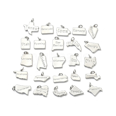 Brass Pendants KK-D229-22P-1