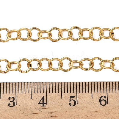 Ion Plating(IP) 304 Stainless Steel Rolo Chains CHS-H007-31G-1