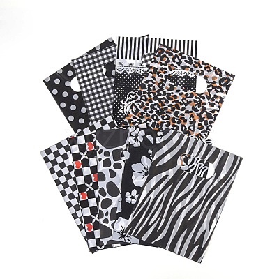 Printed Plastic Bags PE-T003-30x40cm-01-1