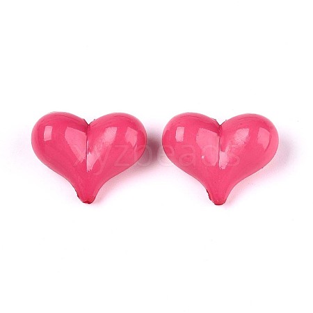 Opaque Acrylic Beads X-MACR-S373-70-A03-1