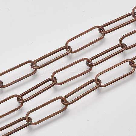 Unwelded Iron Paperclip Chains CH-S125-02B-R-1