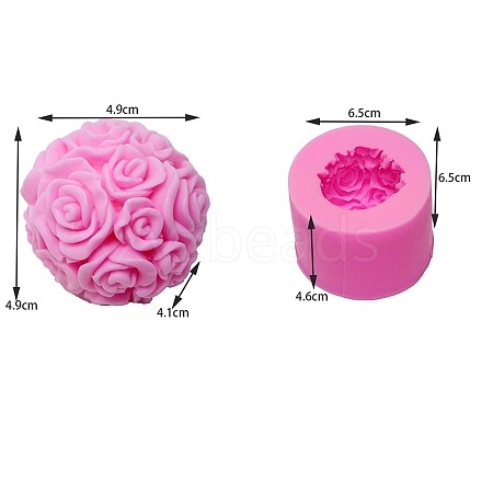 DIY Food Grade Silicone Candle Molds PW-WG64452-01-1