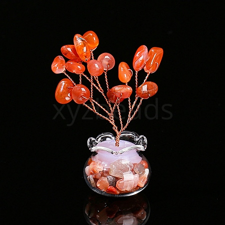 Natural Carnelian Chips Tree Decorations PW-WG5CB05-06-1