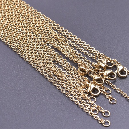 2MM Unisex 304 Stainless Steel Cable Chain Necklaces VJ7708-7-1