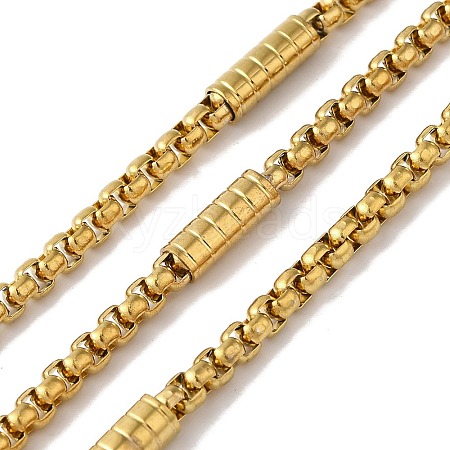 Ion Plating(IP) 304 Stainless Steel Link Chains CHS-A012-03B-G-1