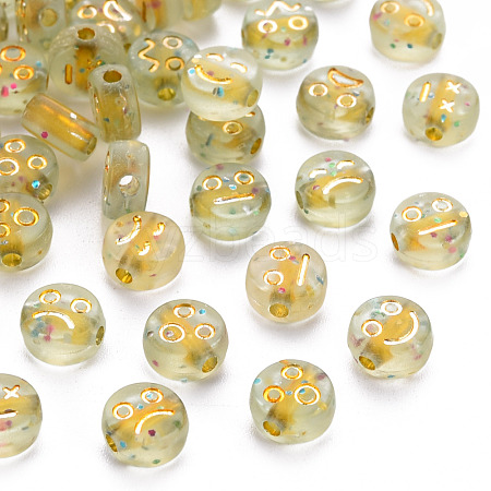 Transparent Acrylic Beads TACR-Q102-002-1