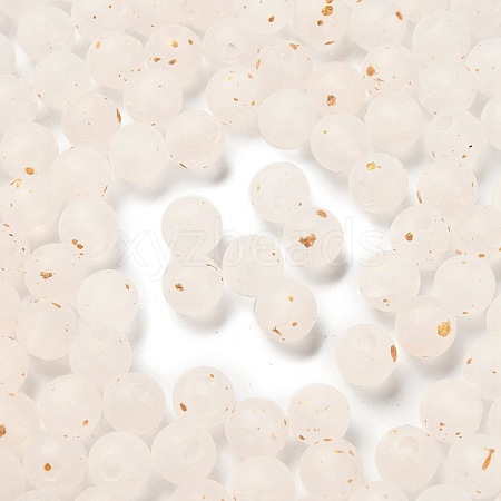 Frosted Transparent Acrylic Beads X1-OACR-F013-13L-1