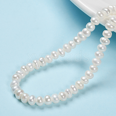Natural Cultured Freshwater Pearl Beads Strands PEAR-G007-39-1