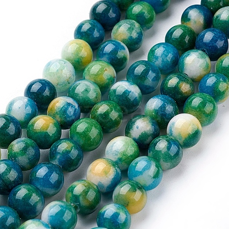 Jade Beads Strands LS-G-D264-6mm-XH05-1