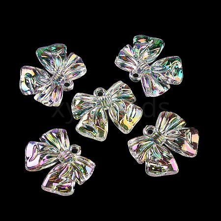 Transparent Acrylic Pendants MACR-K358-07-1