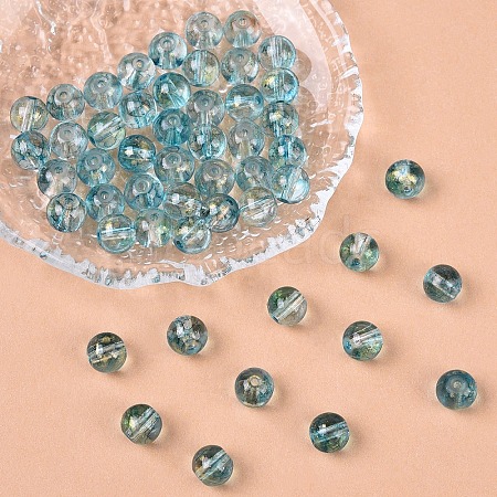 Baking Paint Glass Beads X1-DGLA-YW0002-01B-05-1