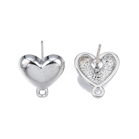 Alloy Stud Earring Findings X-PALLOY-N150-86P-1