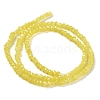 Baking Painted Imitation Jade Glass Bead Strands DGLA-A034-J2MM-A24-5