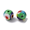 Handmade Millefiori Lampwork Beads LAMP-R003-02A-08-2