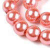 Baking Painted Pearlized Glass Pearl Round Bead Strands HY-Q003-10mm-77-A-4