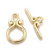 Brass Toggle Clasps KK-C216-10G-2