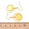 304 Stainless Steel Earring Cabochon Settings STAS-D267-01A-G-2